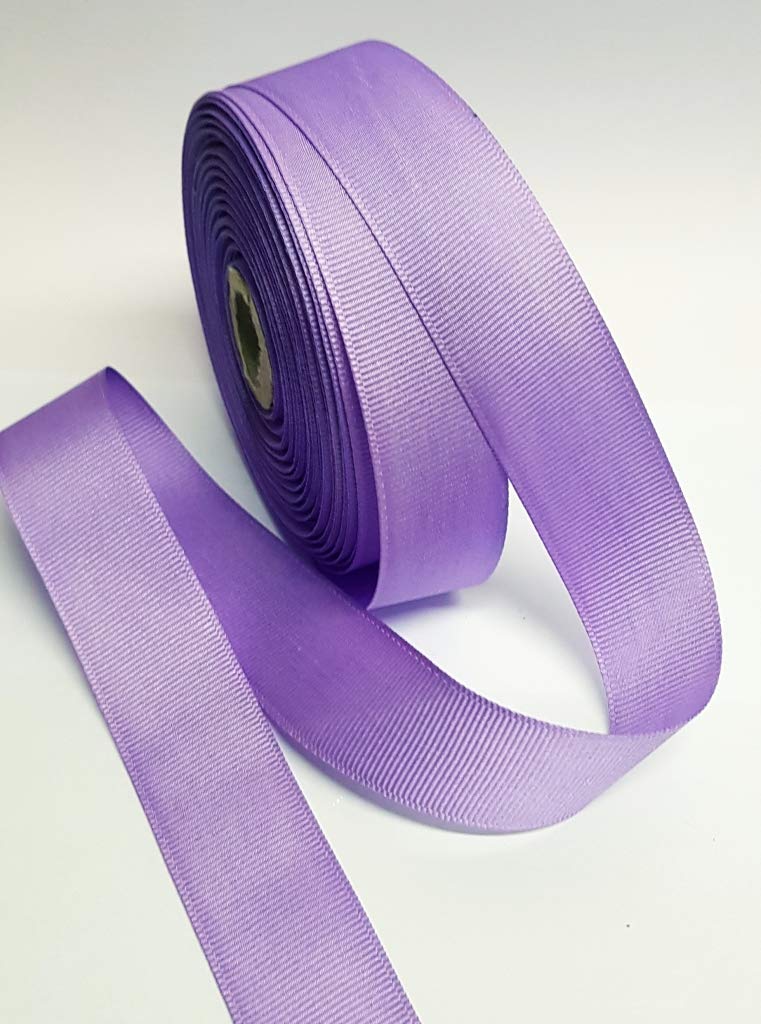 1 Inch Lavender Grosgrain Ribbon - 20 Meters Roll